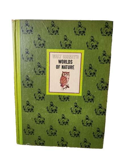 Walt Disney's Worlds of Nature Vintage 1965 Hardcover - Acceptable