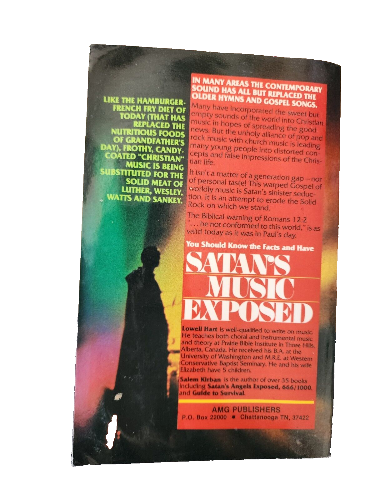 Satan's Music Exposed by Salem Kirban & Lowell Hart