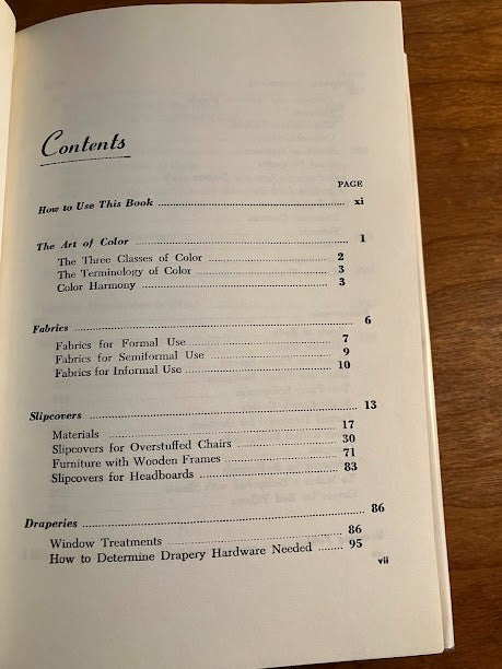 The Complete Book of Curtains, Slipcovers and Upholstery