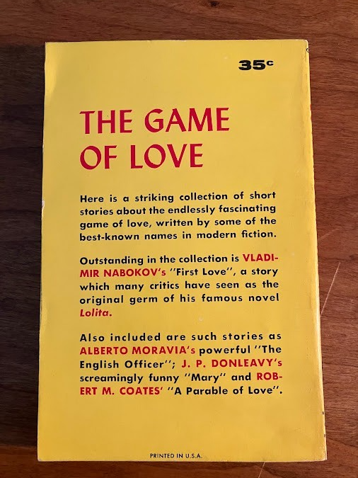 Vintage Paperback - Vladimir Nabokov: Love Around the World