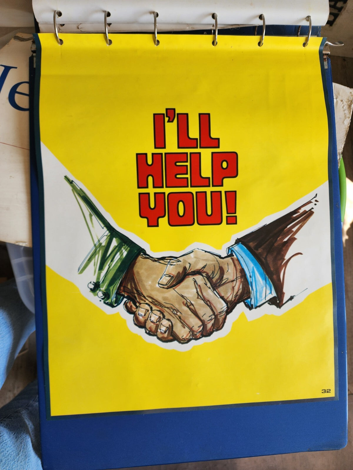 OOAK Vintage Amway Poster Examples In a Binder Folder