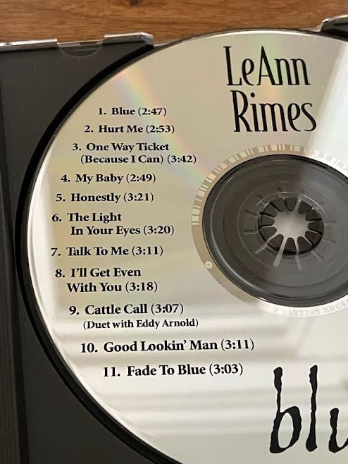 CDs (lot of 2) - LeAnn Rimes: "Blue" & "You Light Up My Life"