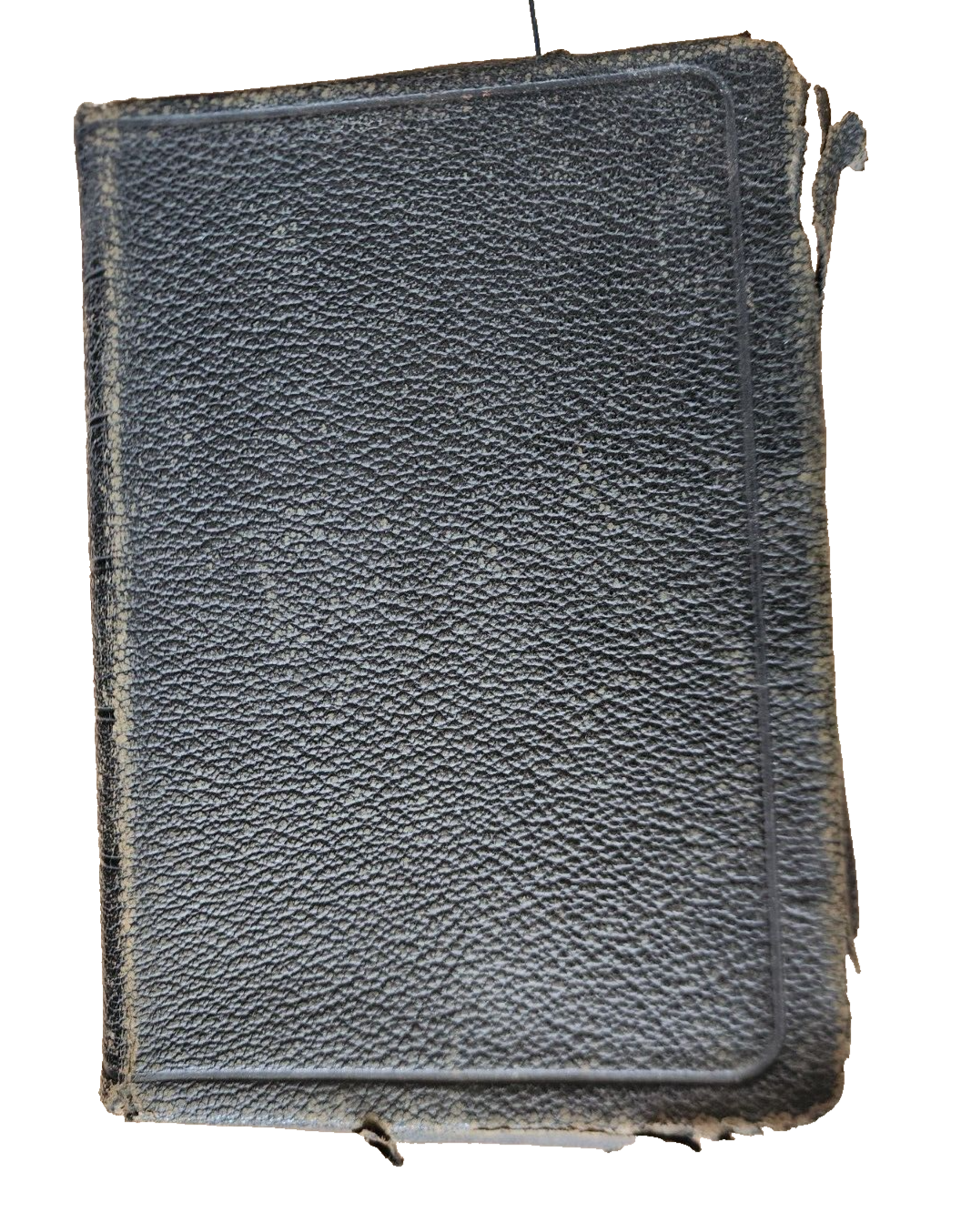 VTG German Holy Bible New Testament Psalm antique book