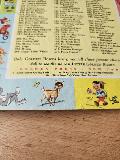 Walt Disney's Lady - A little golden book 29c