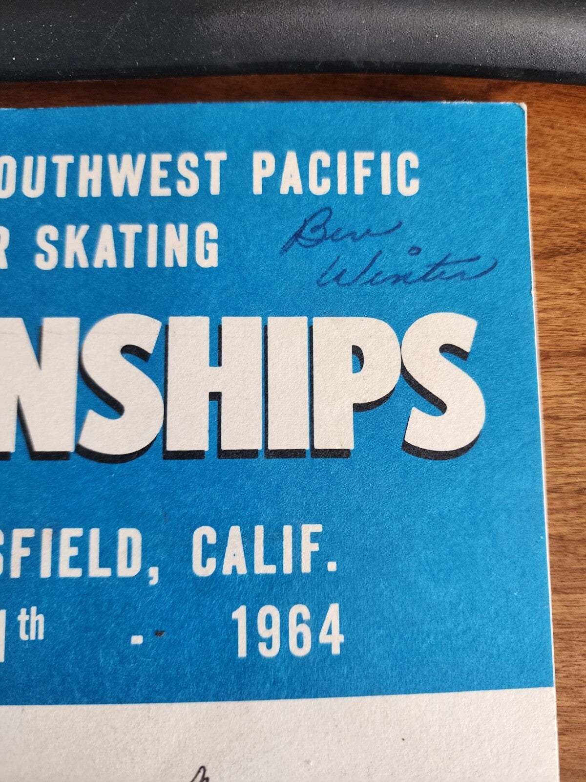 Roller Skating Championships Program 1964