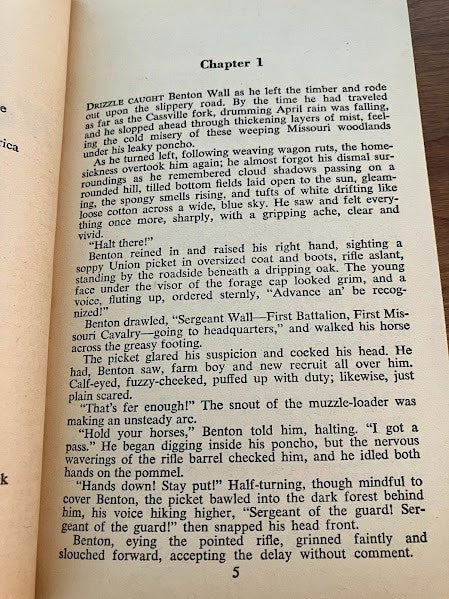 Fred Grove - Paperback Westerns - lot of 2