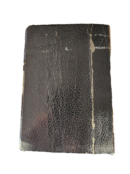 HOLY BIBLE Red Letter Edition, King James, Leather Bound - Vintage