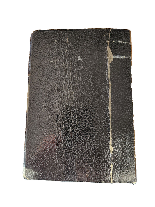 HOLY BIBLE Red Letter Edition, King James, Leather Bound - Vintage