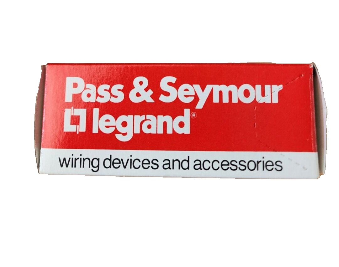 PASS & SEYMOUR LEGRAND, 20A, 125V, Light Almond
