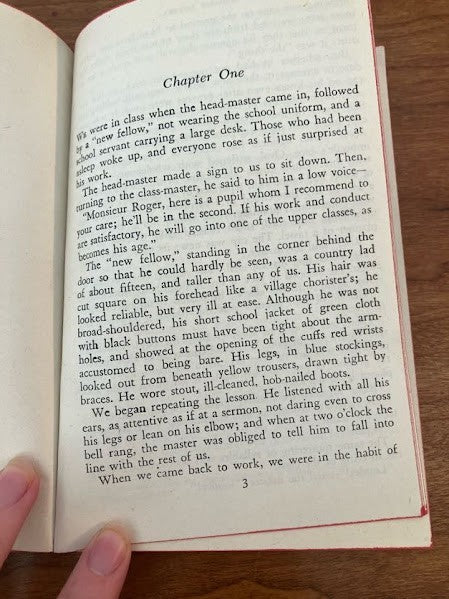 Vtg Pocket Book - Madame Bovary by Gustave Flaubert