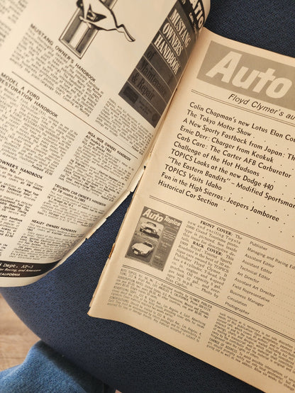 Auto Topics March 1966 USED