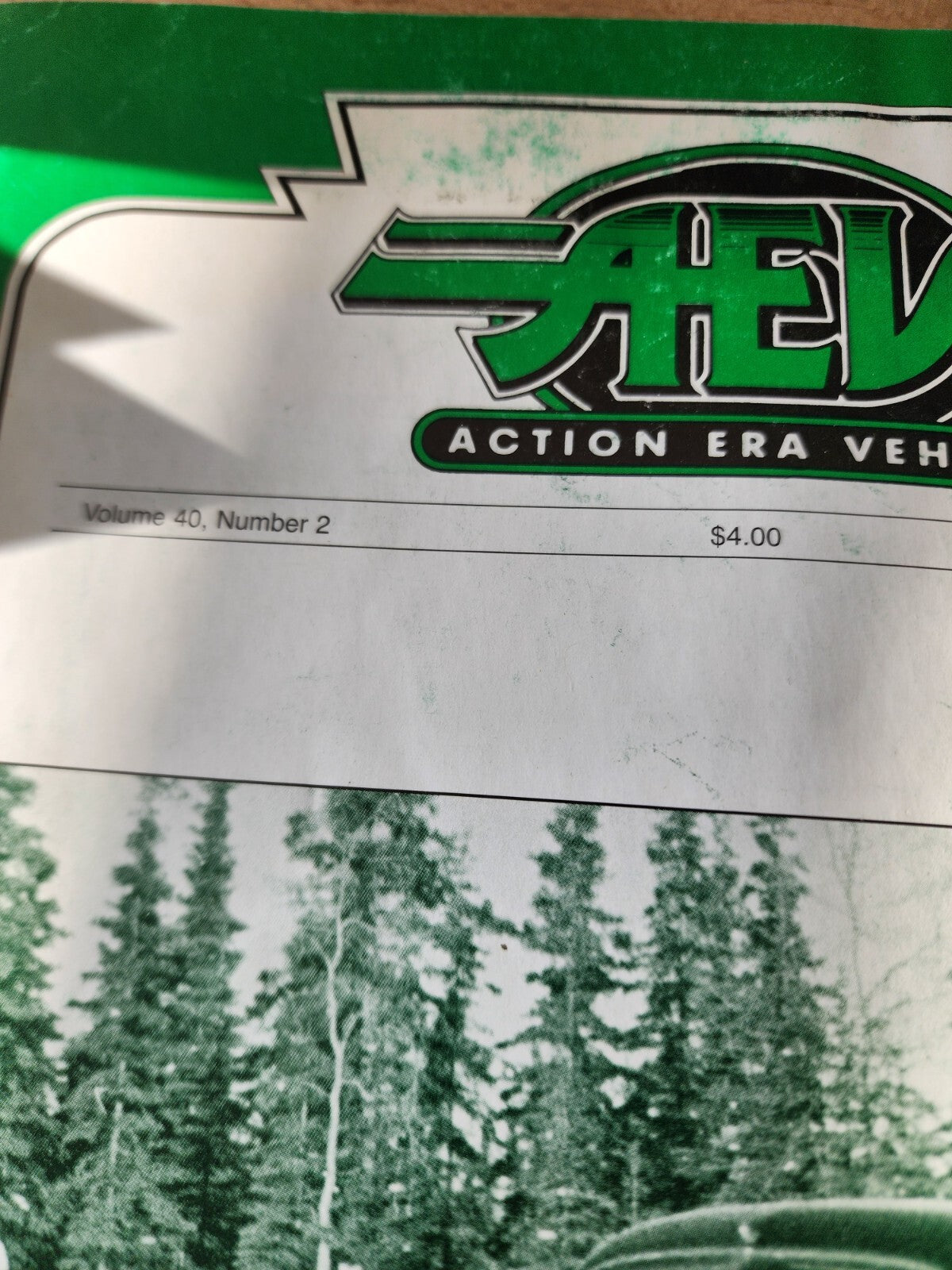 Action Era Vehicle - Volume 40, no 2 Contemporary Historical Vehicle Association