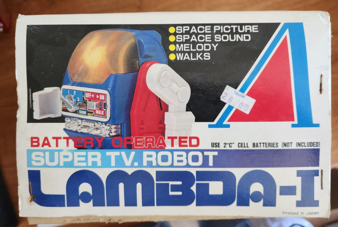 Battery operated Robot Lambda I. Not Tested