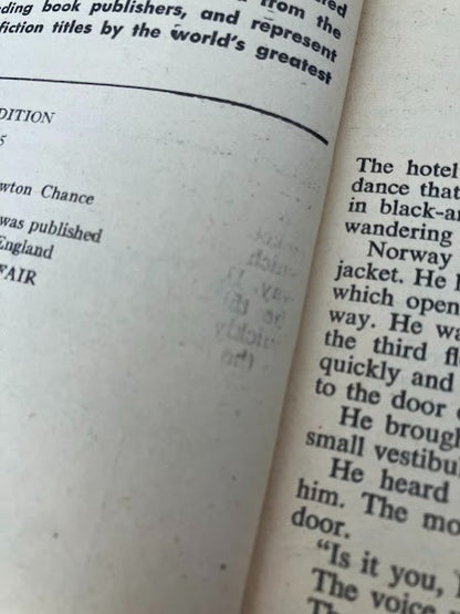 1955 Popular Library - UP TO HER NECK by John Newton Chance