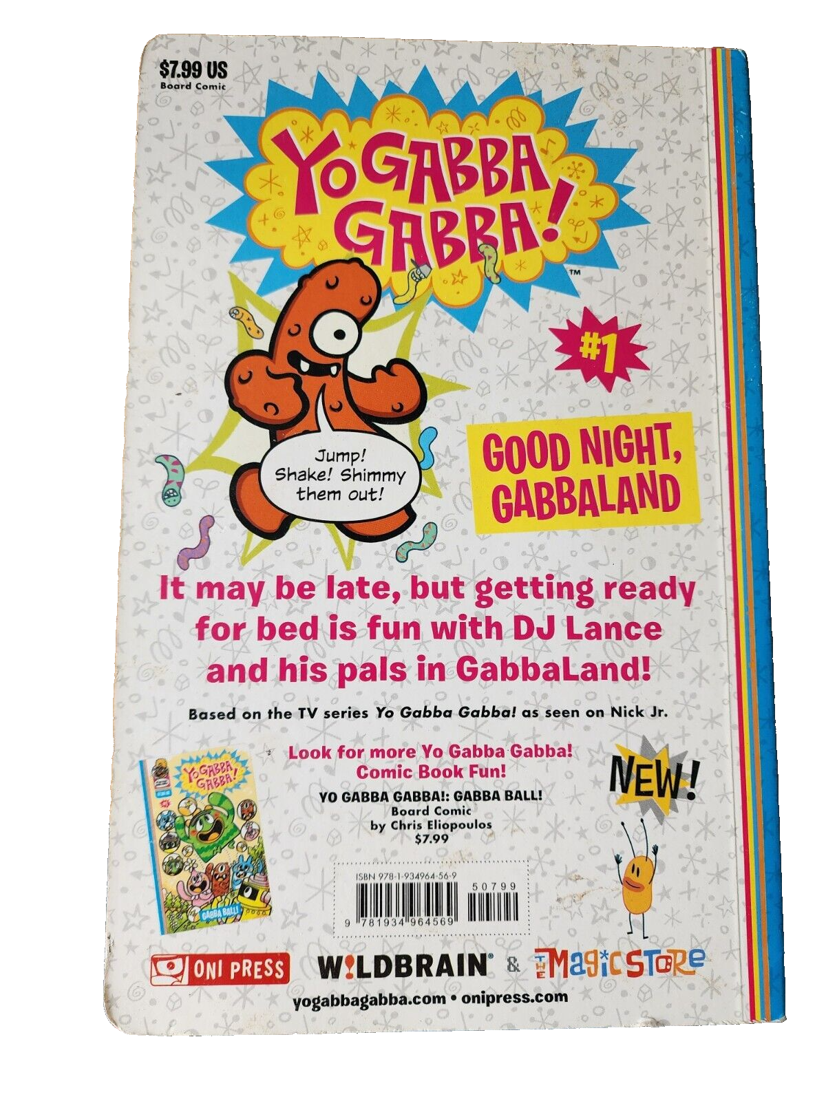 YO GABBA GABBA: GOOD NIGHT, GABBALAND By J. Torres & Matthew