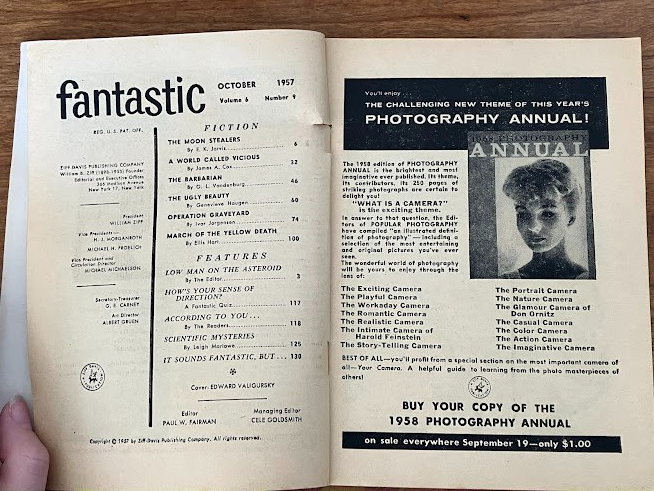 FANTASTIC Science Fiction Digest - A World Called Vicious