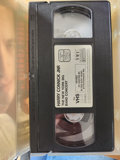 Harry Connick jr VHS The New York Big Band Concert