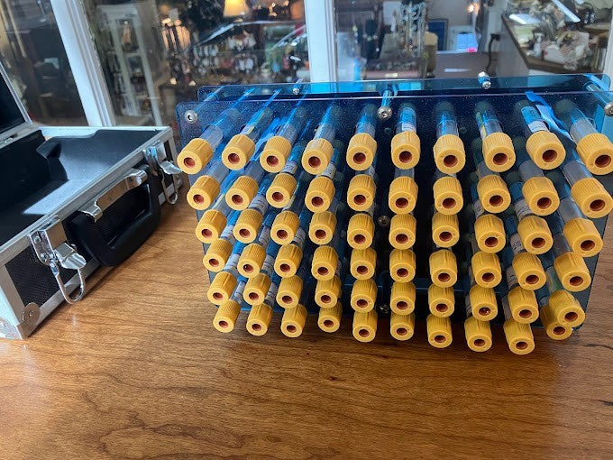 Movie Prop - Medicine Kit in Travel Case with Sample Vials