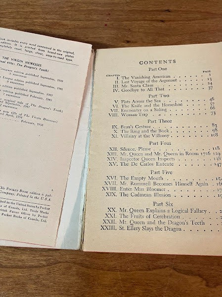 Vtg Paperbacks - Ellery Queen Mysteries - Lot of 3