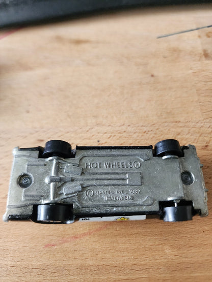 1982 Vtg Hot Wheels Blackwall Sheriff 701 Patrol Car Malaysia