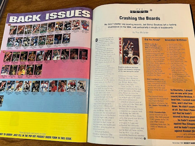 1990-Beckett Basketball Issue #16