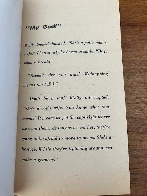 Vintage Paperback - Milton K. Ozaki: Case of the Cop's Wife