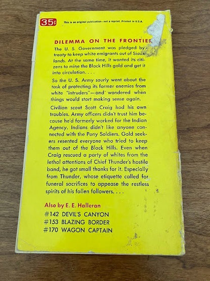 E.E. Halleran - Western Paperbacks - lot of 3