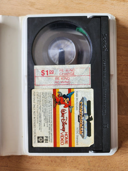Condorman BETA Tape Walt Disney Home Video Michael Crawford Comedy - Rare