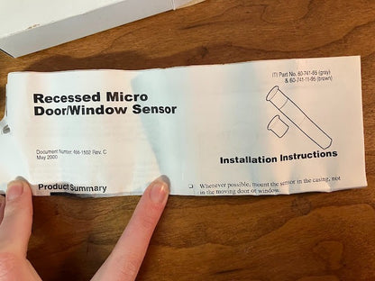 Interlogix: Micro Door Sensor 60-741-95