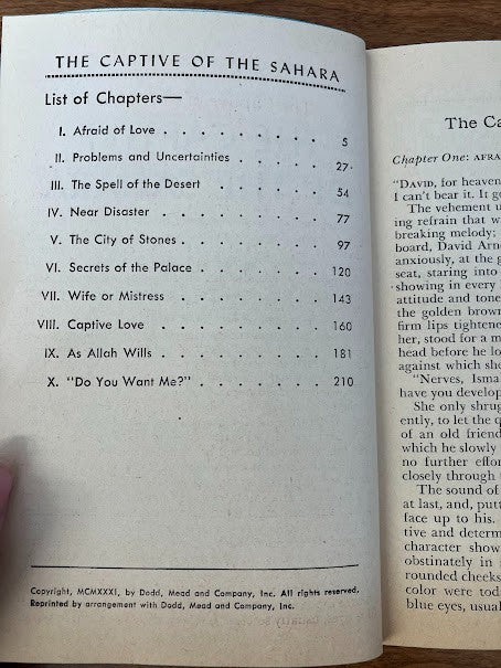 Vtg Paperbacks by E.M. Hull - lot of 2