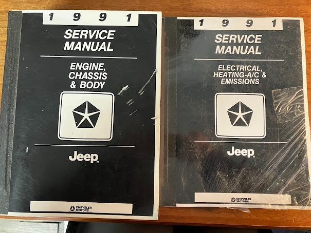 1991 Service Manuals - Chrysler Jeep