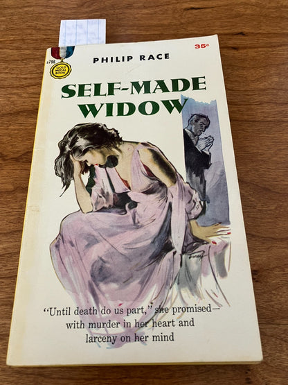Vintage Paperback - Self-Made Widow by Philip Race