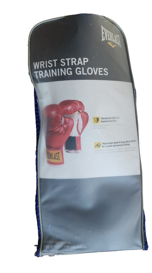 Everlast Boxing Wrist Wrap Training Gloves 12 OZ Model:2912R - NEW