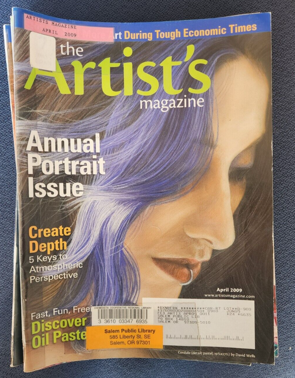 International Artist lot of 9 monthly magazines 2009