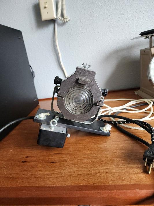 Vintage Adjustable Theater Light Stage Lamp