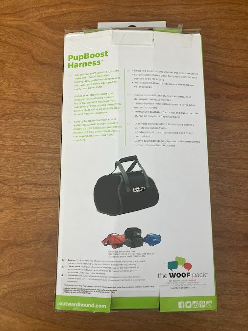 Outward Hound - PupBoost Harness - MED/LG Dog