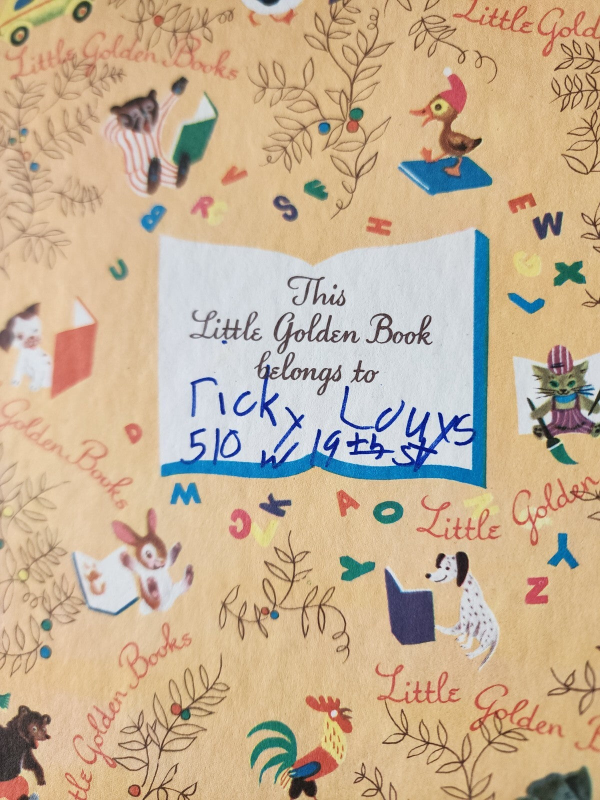 Walt Disney's Lady - A little golden book 29c