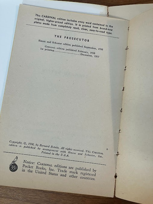 Vtg Paperbacks - Cardinal Books - lot of 4