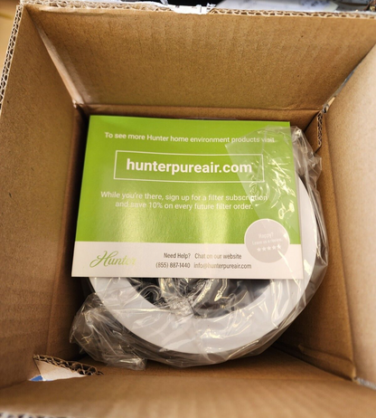 Hunter HEPA + EcoSilver Prefilter Pack for Medium Digital Tower Air Purifier