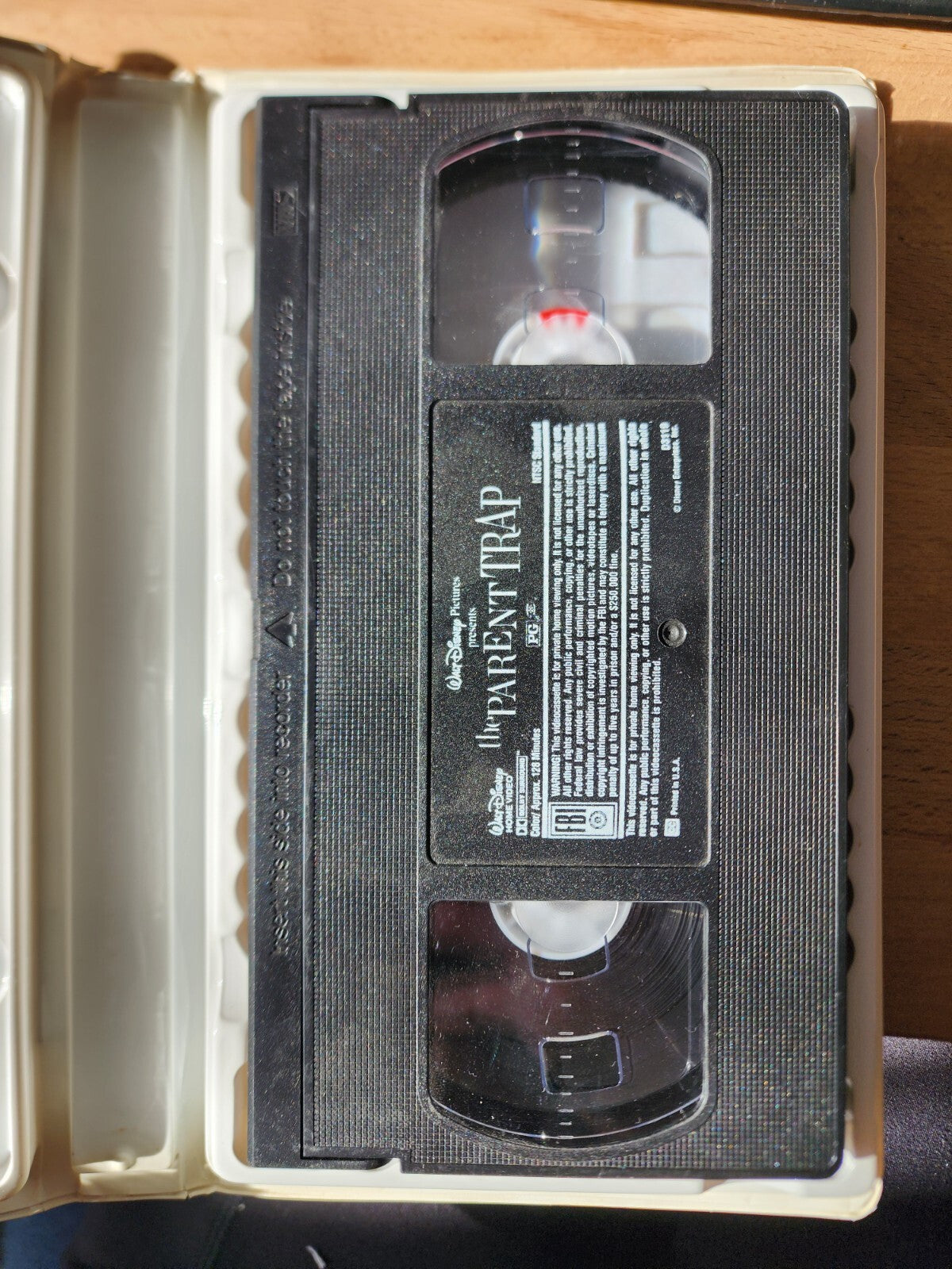 The Parent Trap VHS 1998 Disney Clamshell Lindsey Lohan