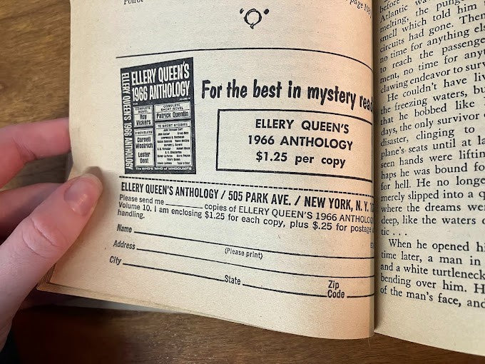 Ellery Queen's Mystery Magazine - February 1966