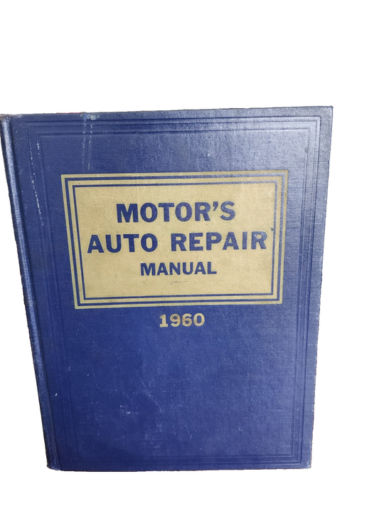 Vtg 1960 Motor's Auto Repair Manual 23rd Edition
