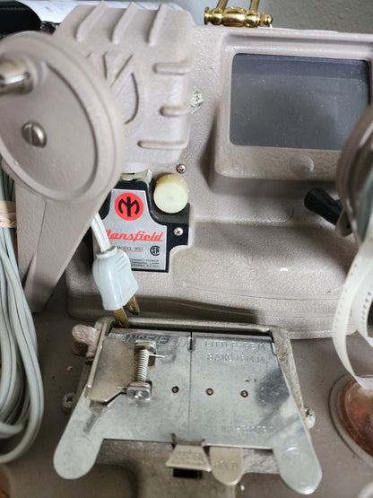 MANSFIELD MODEL 950 PORTABLE ACTION EDITOR Vintage