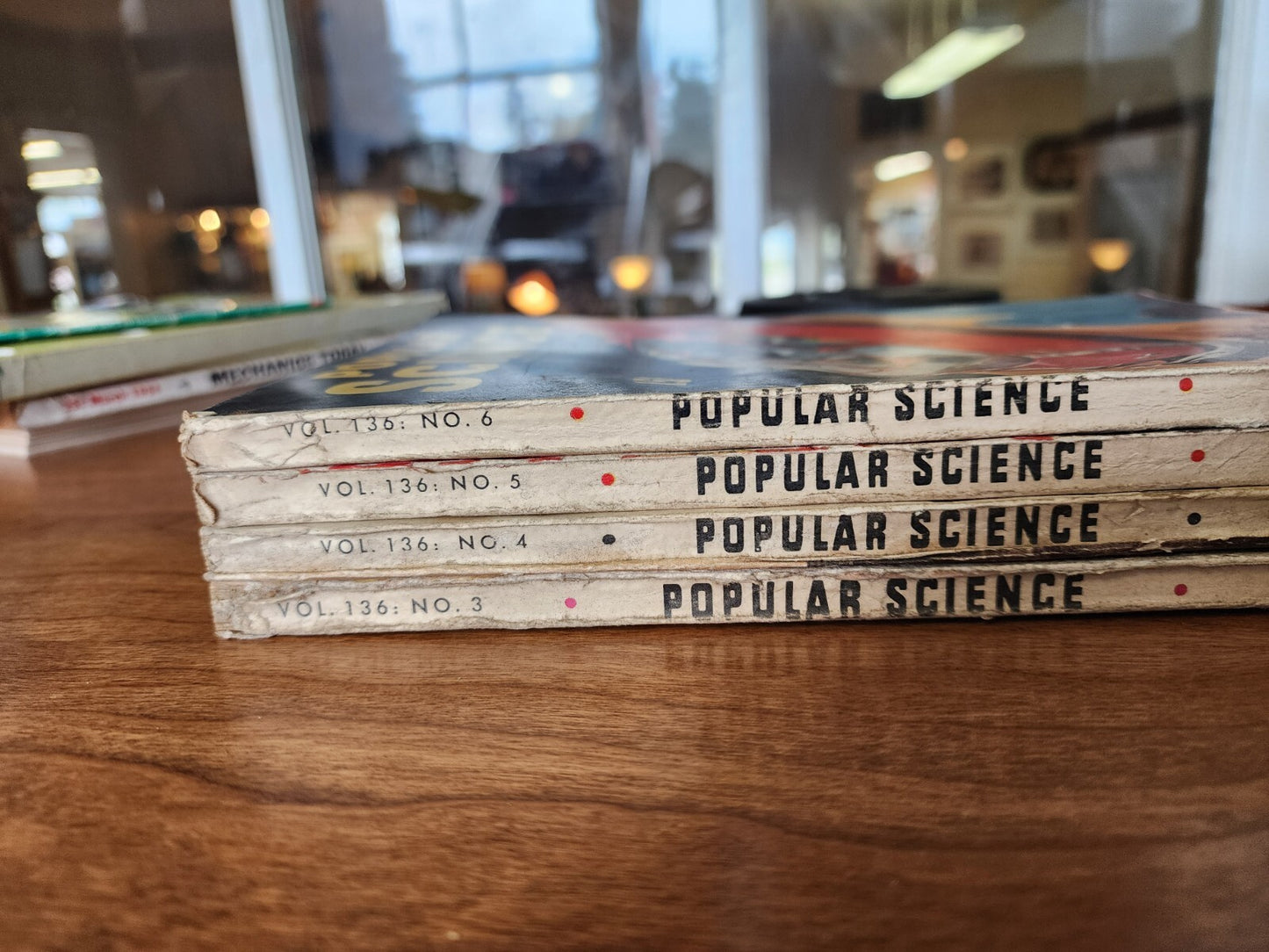 Lot of 4 Vintage Popular Mechanics Magazine From 1940