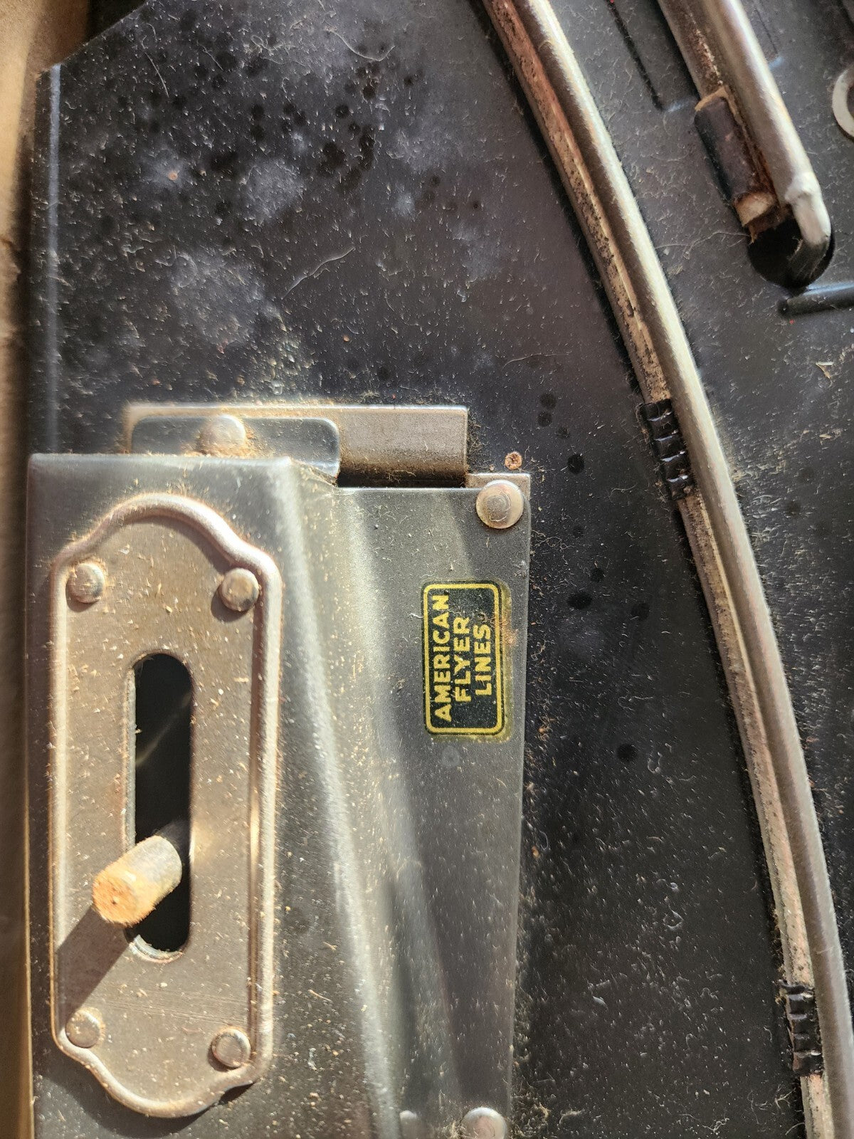 American Flyer O gauge Manual Track Switch Left Right pair C-5 good