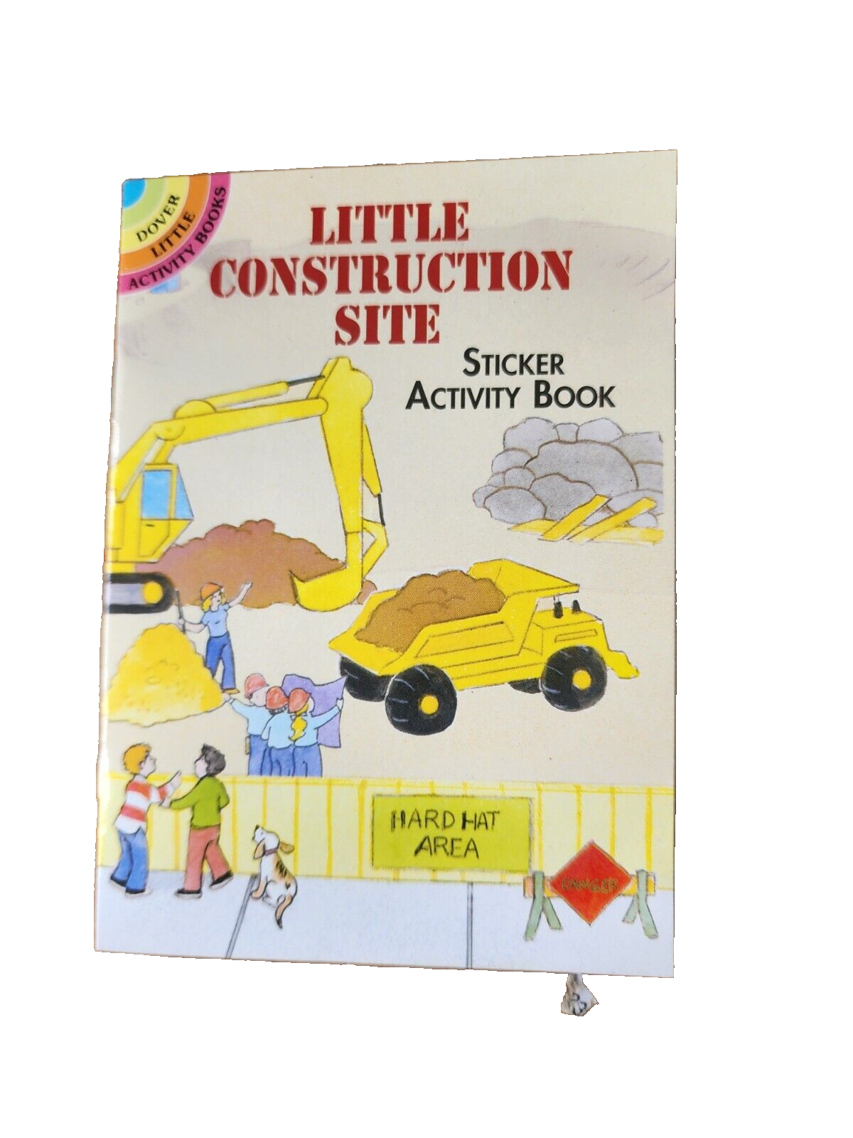 Little Construction Site Sticker Activity Book by Cathy Beylon