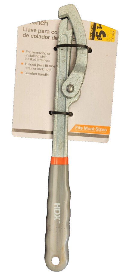 NEW HDX Sink Strainer Lock Nut Wrench
