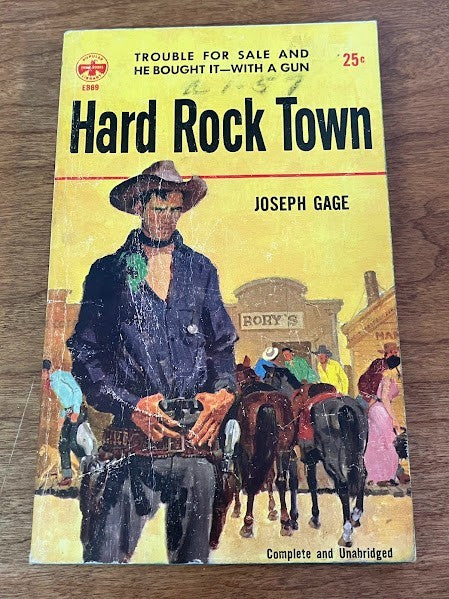 Popular Library: Hard Rock Town by Joseph Gage