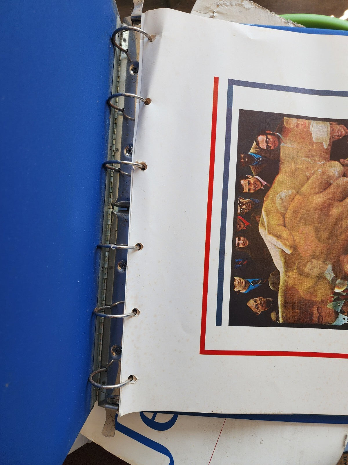 OOAK Vintage Amway Poster Examples In a Binder Folder