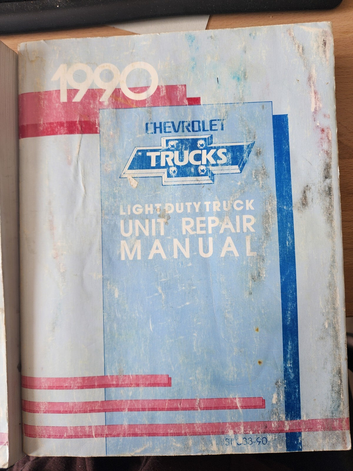 Vtg 1990 Chevrolet Trucks C/K Pickup & Light Duty Truck Manual